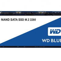 Ssd Wd, 500gb, Blue, M.2, Sata3, 6 Gb/S, 3d Nand, Solid State Drive, Western Digital