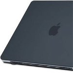 Husa Tech-Protect Smartshell pentru Apple MacBook Pro 16 M1/M2/M3 2021-2023 Negru Mat, Tech-Protect