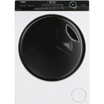 Masina de spalat rufe cu uscator Haier HWD80-B14959U1-S, 8 / 5 kg, 1400 RPM, Motor Direct Motion, Wi-Fi, iRefresh, ABT, Pillow Drum, Dual Spray, Clasa A (Alb), Haier