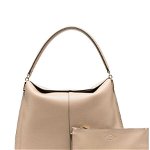 TOD'S TOD'S T-Case leather shoulder bag DOVE GREY, TOD'S