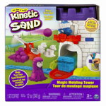 Spin Master - Nisip kinetic Castelul , Cu nisip si forme, Multicolor