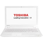 Laptop Toshiba Satellite C55-C-1KU cu procesor Intel® Core™ i3-5005U 2.0GHz, Broadwell™, 15.6", 4GB, 500GB, Intel HD Graphics, Free DOS, White