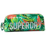 Penar SUPERDRY - Jelly Pencil Case W9810025A Green Tropical