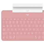 Tastatura wireless Logitech 920-010059 pentru iPhone, iPad și Apple TV, roz, US layout, Logitech