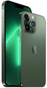 Telefon Mobil Apple iPhone 13 Pro Max, Super Retina XDR OLED 6.7inch, 256GB Flash, Camera Quad 12 + 12 + 12 MP + TOF 3D LiDAR, Wi-Fi, 5G, iOS (Verde), Apple