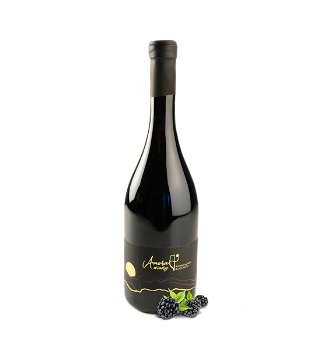 Amora Black Satin Mure - Vin Rosu Demisec - Romania - 0.75L, Amora Berry Wine