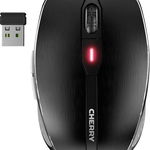 Mouse Wireless MW 8C ADVANCED DPI Ajustabil Negru/Argintiu, Cherry