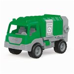 Camion de gunoi Dolu, verde, 43 cm