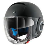 Cască Moto full-open SHARK NANO BLANK colour black/matt, size XS, SHARK