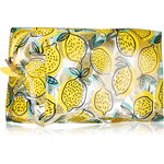 BrushArt Accessories Transparent cosmetic bag geantă de cosmetice transparentă Lemon 1 buc, BrushArt