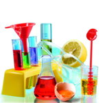 Clementoni - Set stiintific Laboratorul de chimie, Multicolor