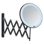 Oglindă cosmetică cu led/de mărire ø 20 cm Barona – Wenko, Wenko
