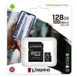 Card de memorie SD 128Gb Kingston Clasa 10, SDCS/128GB