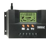Regulator-controler solar MH 30A, 12V/24V, 2 X USB si LCD, GAVE