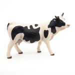 Figurina - Farmyard Friends - Black and White Cow | Papo, Papo