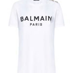 Balmain Balmain T-shirts and Polos WHITE, Balmain