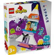 LEGO   DUPLO - Aventura cu naveta spatiala 3in1 (10422), 58 piese