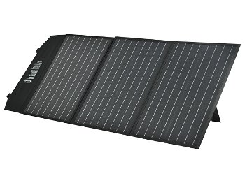 Panou solar portabil KS SP90W-3, Konner & Sohnen, siliciu monocristalin de 90 W (3 buc.), 5V/3A, 9V/2A, 12V/1.5A, puterea panoului max. 18 V/5 A