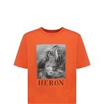 Heron Preston HERON PRESTON T-SHIRTS ORANGE/BLACK, Heron Preston