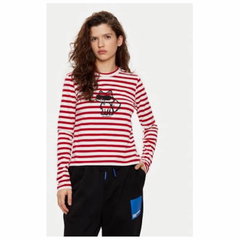 Bluza dama, Karl Lagerfeld, 304578878, Bumbac organic, Negru, Negru