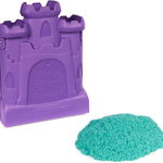 Set Kinetic Sand - Castelul, albastru, 454 g