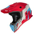 Casca Motocross/atv Just1 J38 Korner, Culoare Albastru/rosu, Marime Xl, Just1