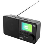 Radio Portabil DAB RA-E611B-DAB Ecran TFT Negru, JVC