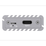 Carcasa SSD, USB Type C, GrauGear, M.2, NVMe, PCIe3.0, 10Gbit, Argintiu