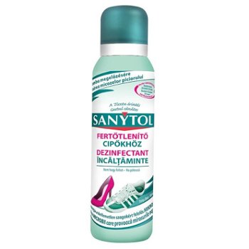 Dezinfectant pentru pantofi, Sanytol, menta, 150ml