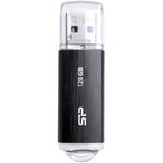 Usb Flash Drive Sp, Blaze B02, 3.2, 128Gb, Negru, Silicon power