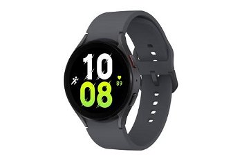 Smartwatch Samsung Galaxy Watch 5 SM-R915 4G LTE, Procesor Exynos W920, ecran 1.4inch, 1.5GB RAM, 16GB Flash, Bluetooth 5.2, Carcasa Aluminiu, 44mm, Bratara silicon, Waterproof 5ATM (Negru), Samsung