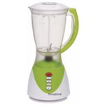 Blender Profesional Electric, Lame Din Otel Inoxidabil, Putere De 300 W, 3 Viteza De Operare, Functia Pulse, Motor Din Cupru, Capacitate 1.5 L, Verde/alb, Hausberg