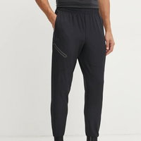Under Armour Pantaloni de trening albi cu talie elastică pentru bărbați - 1388823 -110 UA Joggeri de neoprit