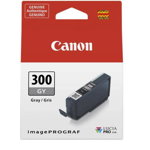 Canon Cartus cerneala Canon PFI300GY, capacitate 14.4ml, pentru Canon imagePROGRAF PRO-300, Gri, Canon