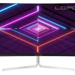 Monitor Gaming VA LED LC Power 34" LC-M34-UWQHD-100-C-V3, UWQHD (3440 x 1440), HDMI, DisplayPort, AMD FreeSync, Ecran Curbat, 100 Hz, 6 ms (Alb/Argintiu)