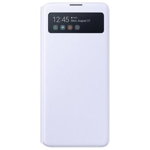 Husa S View Wallet pentru SAMSUNG Galaxy Note 10 Lite, EF-EN770PWEGEU, alb