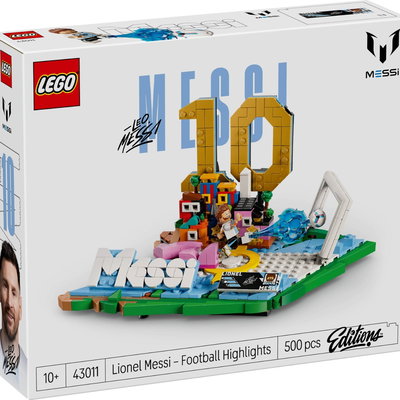 LEGO Editions Lionel Messi - Momente importante din fotbal 43011