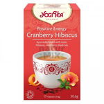 Ceai cu merisor si hibiscus ecologic/bio, Yogi Tea, 17dz, YOGI TEA