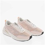Diesel Contrasting Sole Two-Tone Mesh And Faux Leather S-Serendipit Beige
