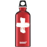 Bidon din aluminiu Swiss Red 0.6L, SIGG