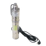 Pompa apa submersibila Micul Fermier 4SK-100, 60m, inox, cu snec, 1.8mc, Micul Fermier