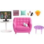 Set Barbie by Mattel Estate Mobila sufragerie cu accesorii FXG36, Barbie