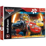 Puzzle Trefl Disney Cars, Cursa extrema 100 piese, Trefl