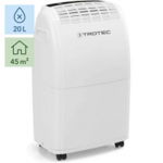 Dezumidificator Trotec TTK75E, 20 l / zi, 192mc/h, Higrostat integrat reglabil, Pentru spatii de pana la 45mp, Uscare rapida, TROTEC