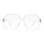 Ochelari Femei The Book Club Chasm Hosiery 58mm Round Reading Glasses Clear