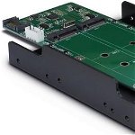 Adaptor Inter-Tech KT022B 3.5 inch 1x SATA Male - 2x M.2 SATA SSD