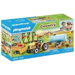 Playmobil - Tractor Cu Remorca Si Cisterna De Apa, Playmobil