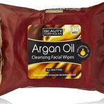 Beauty Formulas BEAUTY FORMULAS_Ulei de argan Servetele demachiante pentru fata cu ulei de argan 30buc., Beauty Formulas