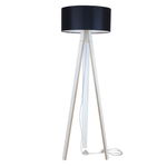 Lampadar Lamp Wanda Black White