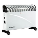 Convector electric Hausberg HB-8206, 2000 W, 3 nivele de putere, termostat reglabil, Hausberg